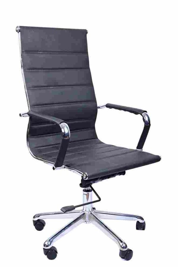 Sleek High Back Office Chair - Image 2